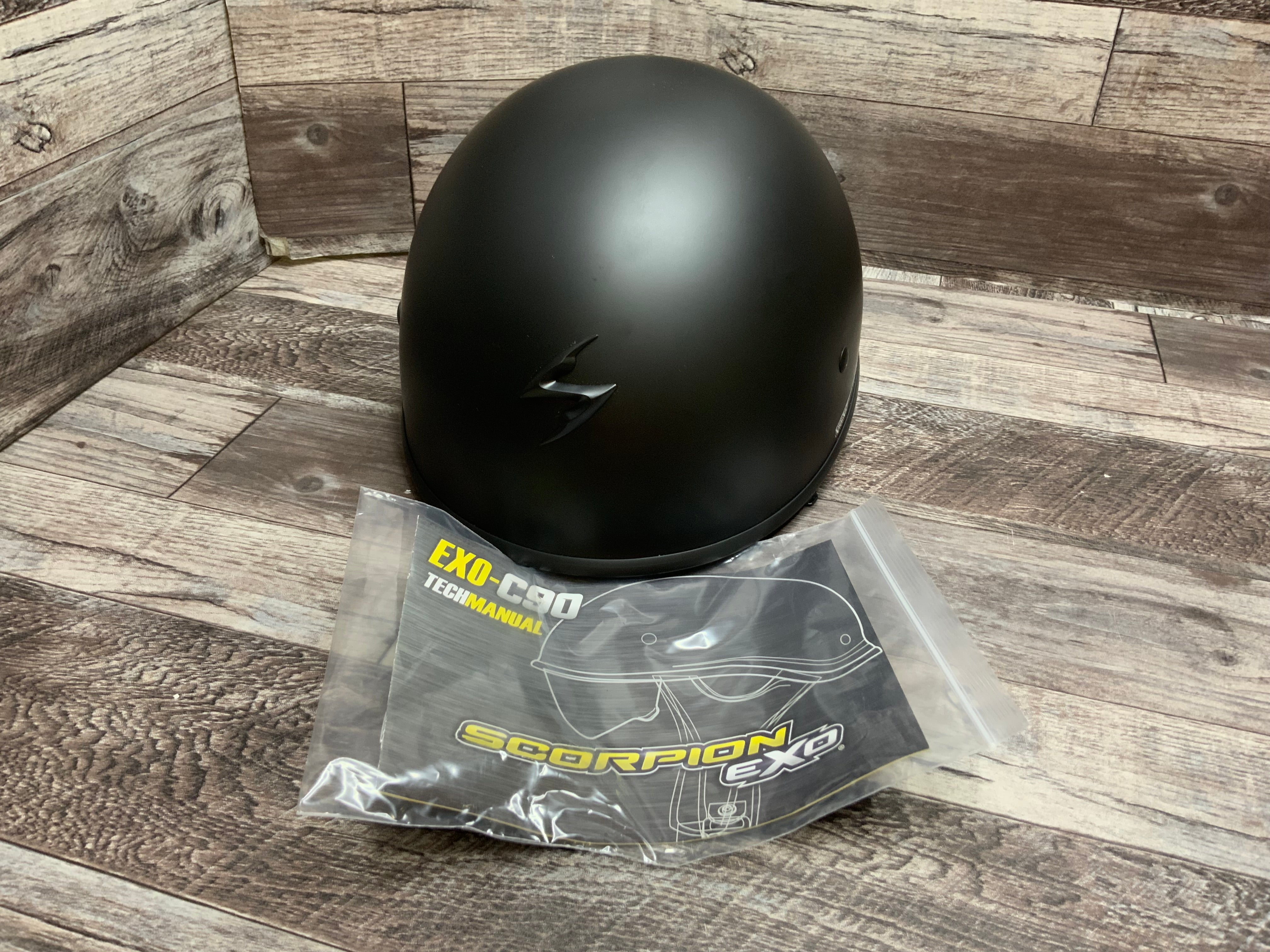 ScorpionEXO EXO-C90 Helmet (Matte Black - Extra Small) (8082355454190)